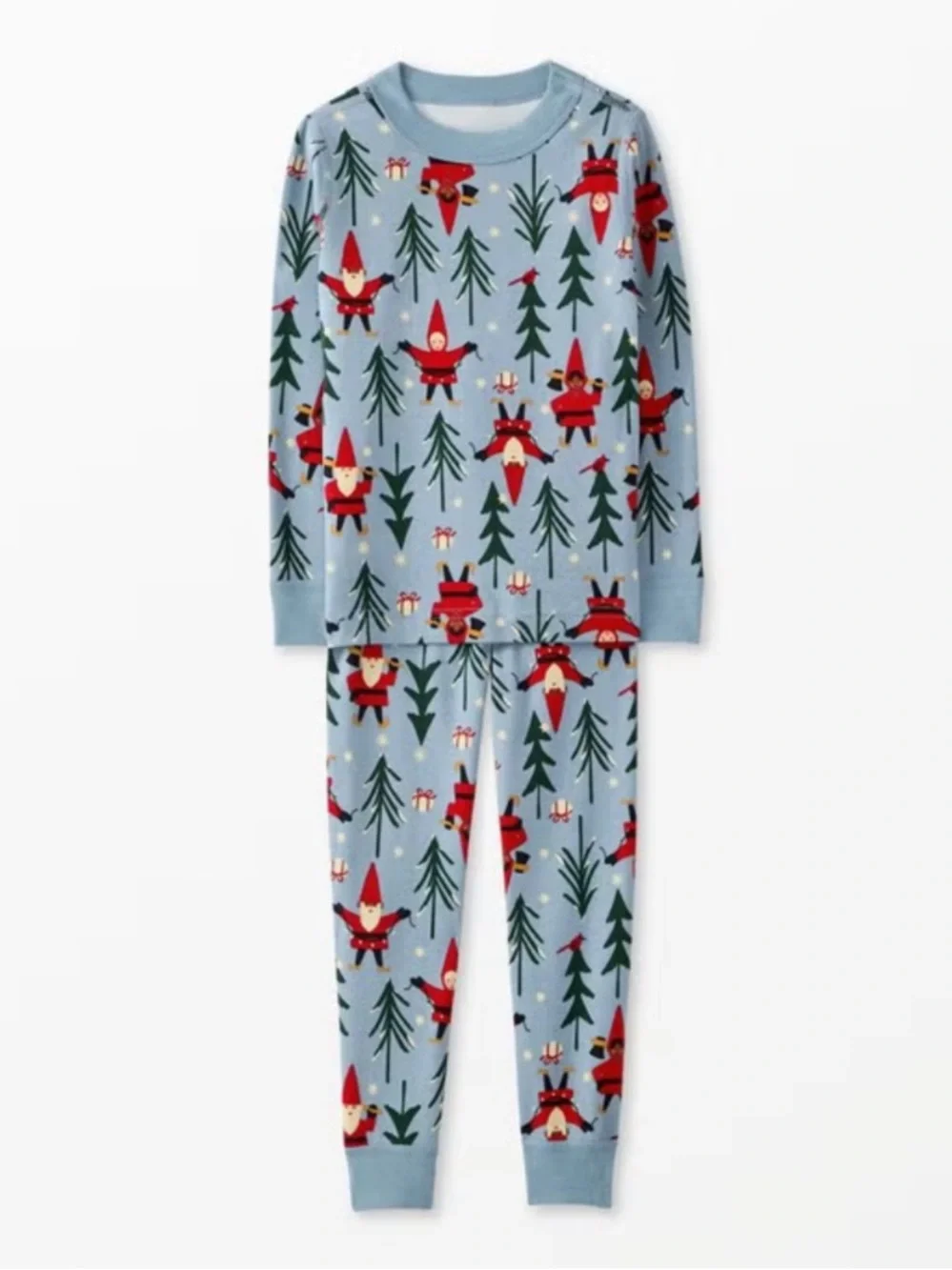 Hanna Andersson HannaJams Long John Pajama Set Holiday Harvest Size 130 cm US 8
